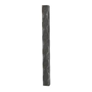 236 in. x 1/2 in. x 1/2 in. Square Hammered Raw Forged Long Bar