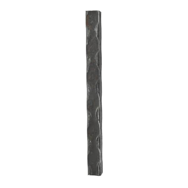 Arteferro 236 In X 12 In X 12 In Square Hammered Raw Forged Long Bar 1181 The Home Depot 6022