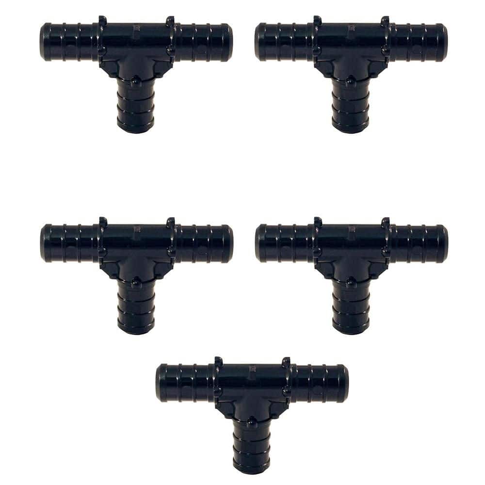 1/2 in. Plastic PEX-B Barb Tee (5-Pack) price history on PriceWatchPro