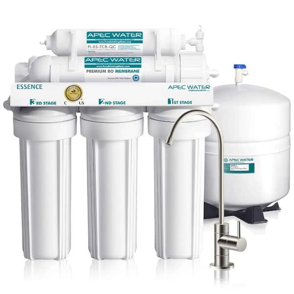 APEC Water Systems Essence Premium Quality 5-Stage Under-Sink Reverse Osmosis Drinking Water Filter System