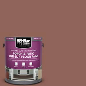 1 gal. #BXC-57 Raw Sienna Textured Low-Lustre Enamel Interior/Exterior Porch and Patio Anti-Slip Floor Paint