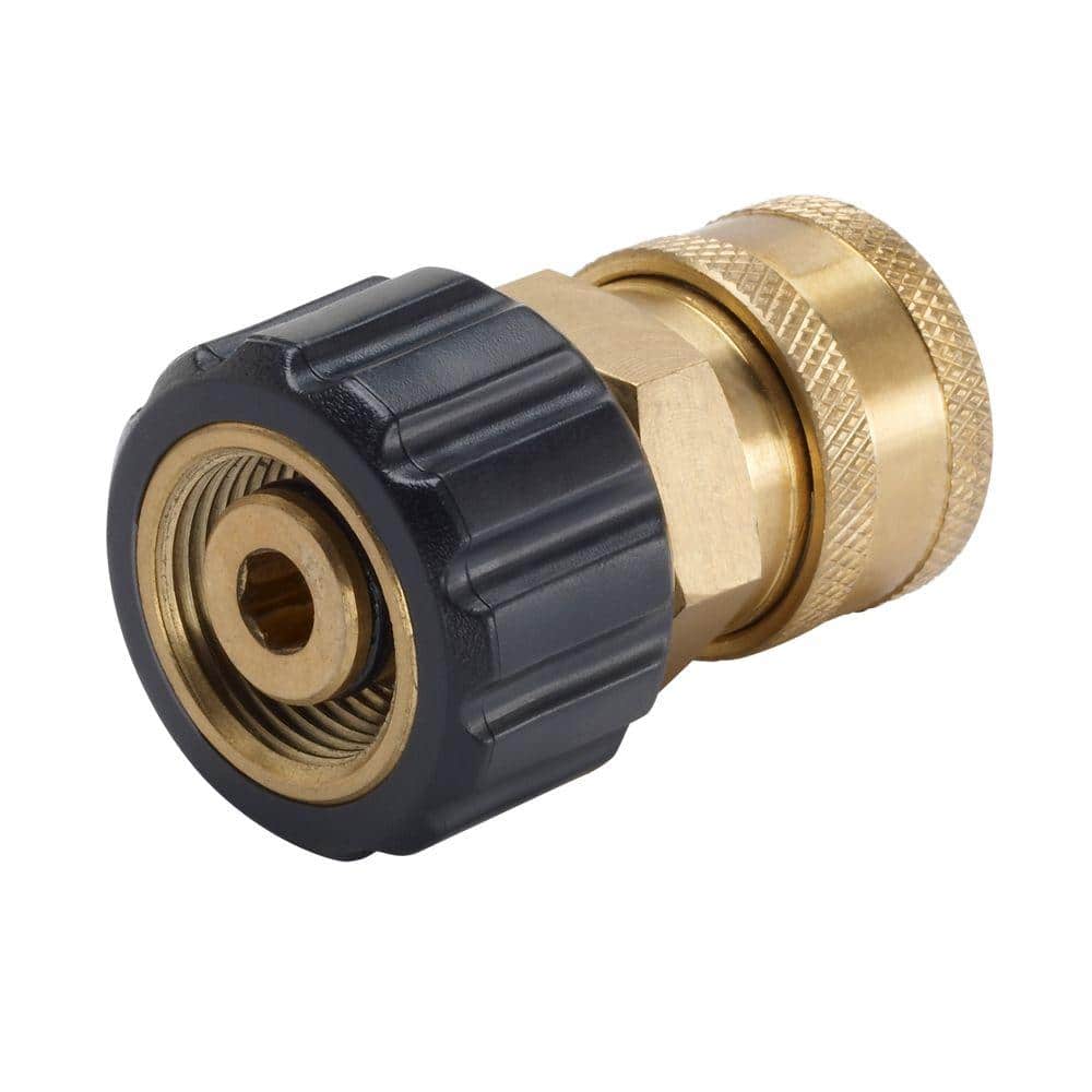 3/8 Quick Connect Fitting Pressure Washer Coupling Connector Adapter Set 