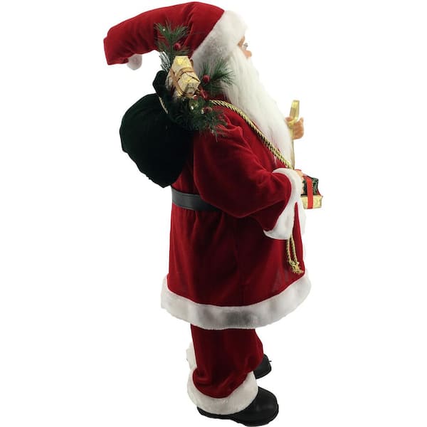 Fraser Hill Farm 36 in. Christmas Dancing Santa Claus with