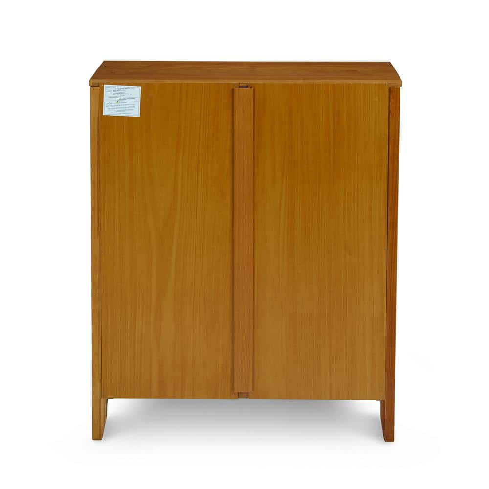 Camaflexi Traditional Shaker 36" Cherry Wood Bookcase