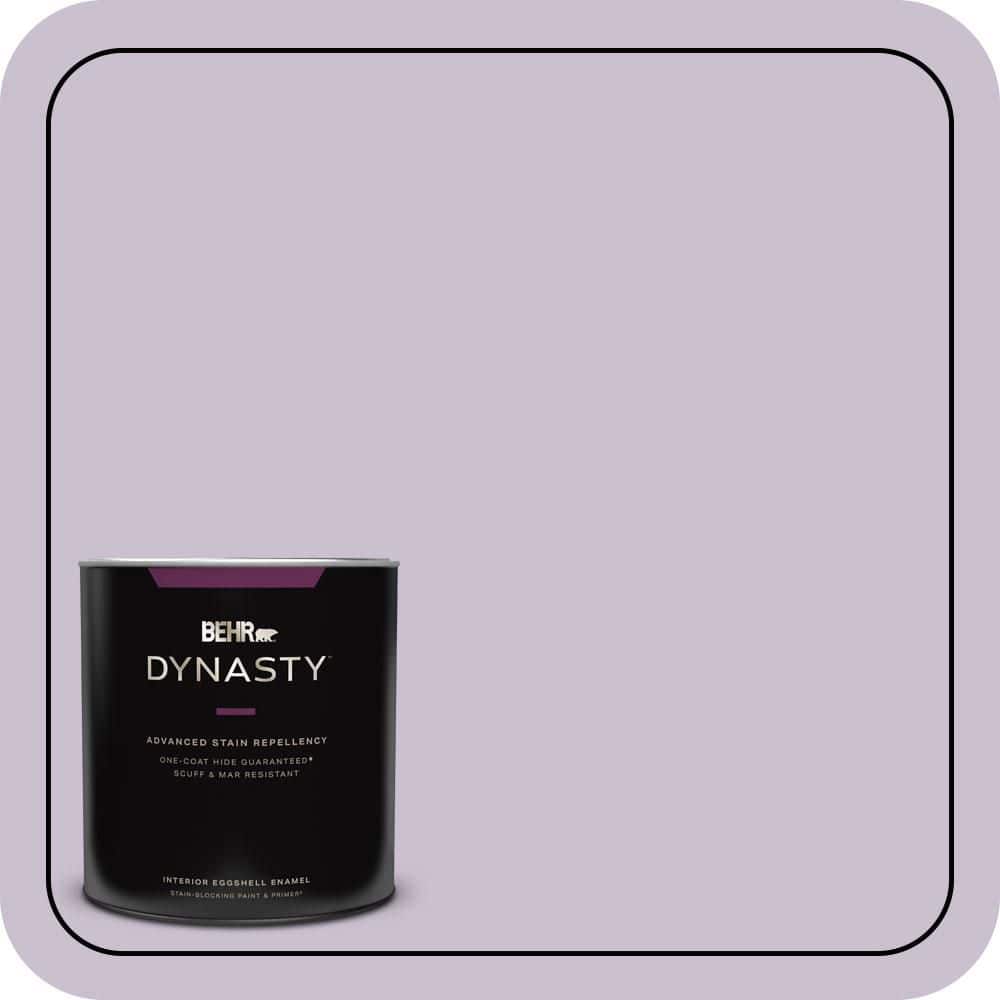 1 qt. #S100-2 Romantic Poetry Eggshell Enamel Interior Stain-Blocking Paint & Primer price history on PriceWatchPro