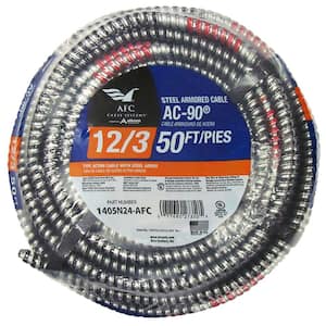 12/3 x 50 ft. BX/AC-90 Armored Electrical Cable