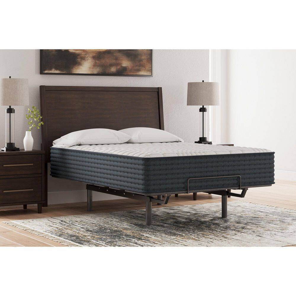Full White Hybrid Gel Memory Foam Innerspring Mattress