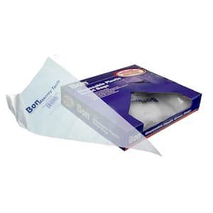 21 in. x 11 in. Disposable Plastic Grout Bags (50-Pack)