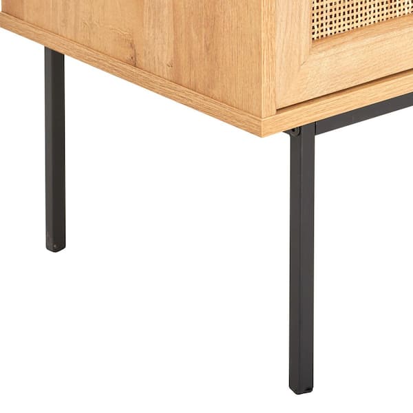 CorLiving Emmett Light Wood Grain Finish Sideboard Buffet