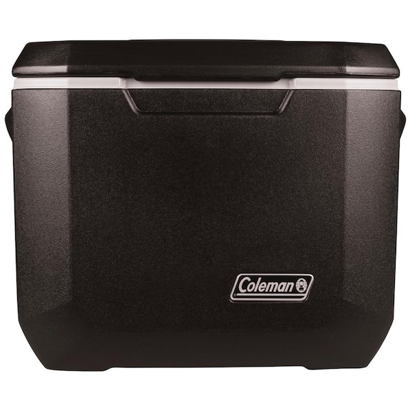 Coleman 50 Qt. Xtreme 5-Day Hard Cooler with Wheels in Black
