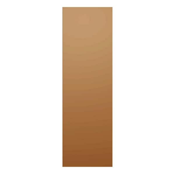 Aberdeen Recessed 0.75 in. W x 96 in. H x 30 in. D in Caramel Refrigerator End Panel in Assembled Pantry