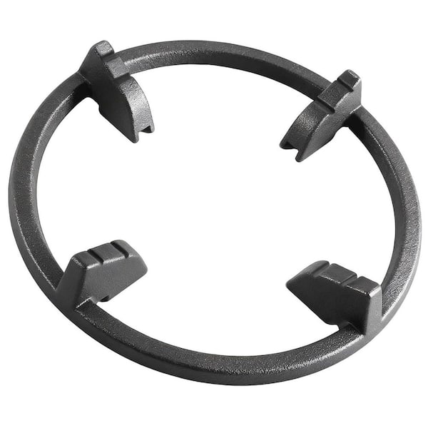 Cast Iron Wok Ring Support for Gas Stove, Replacement Grate for Round Bottom Wok