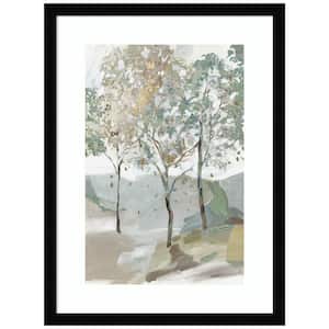 "Breezy Landscape Trees II" by Allison Pearce 1-Piece Wood Framed Giclee Nature Art Print 21 in. x 16 in.
