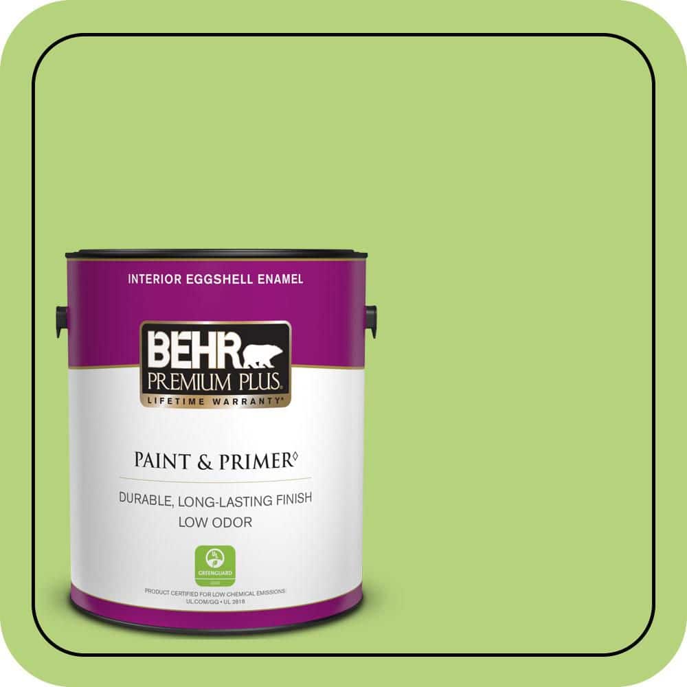 1 gal. #420B-4 Tart Apple Eggshell Enamel Low Odor Interior Paint & Primer price history on PriceWatchPro