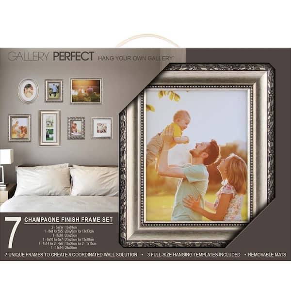 Pinnacle 7-Opening Wall Collage Picture Frame
