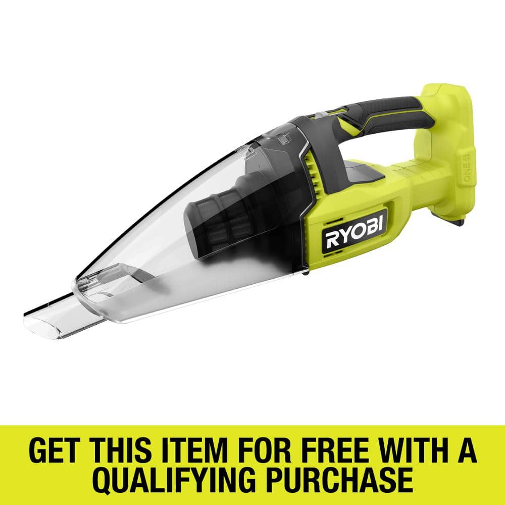 RYOBI ONE 18V Cordless Multi Surface Handheld Vacuum Tool Only PCL705B The Home Depot