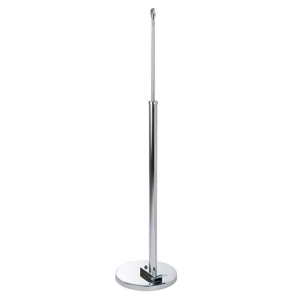 Econoco Chrome Metal 12 in. W x 68 in. H Bagging Rack