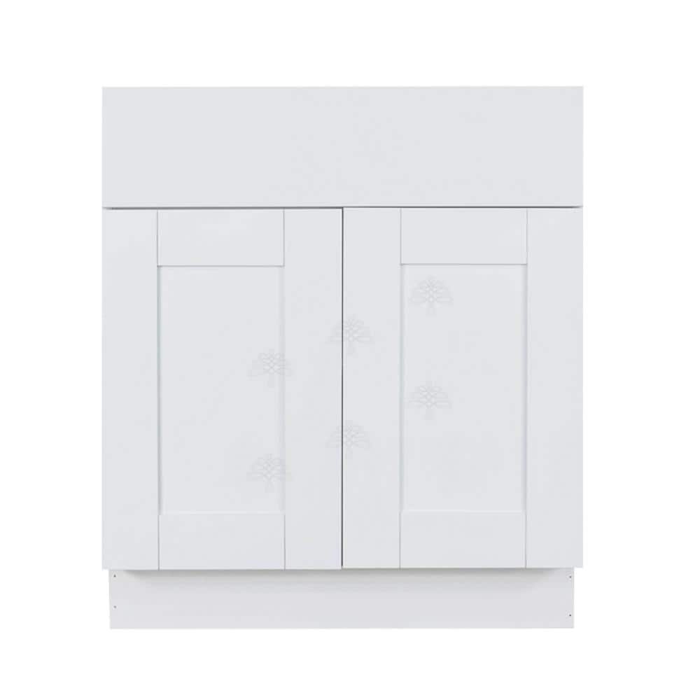 Anchester Assembled 39 in. x 34.5 in. x 24 in. Sink Base Cabinet with 2-Door in Classic White price history on PriceWatchPro