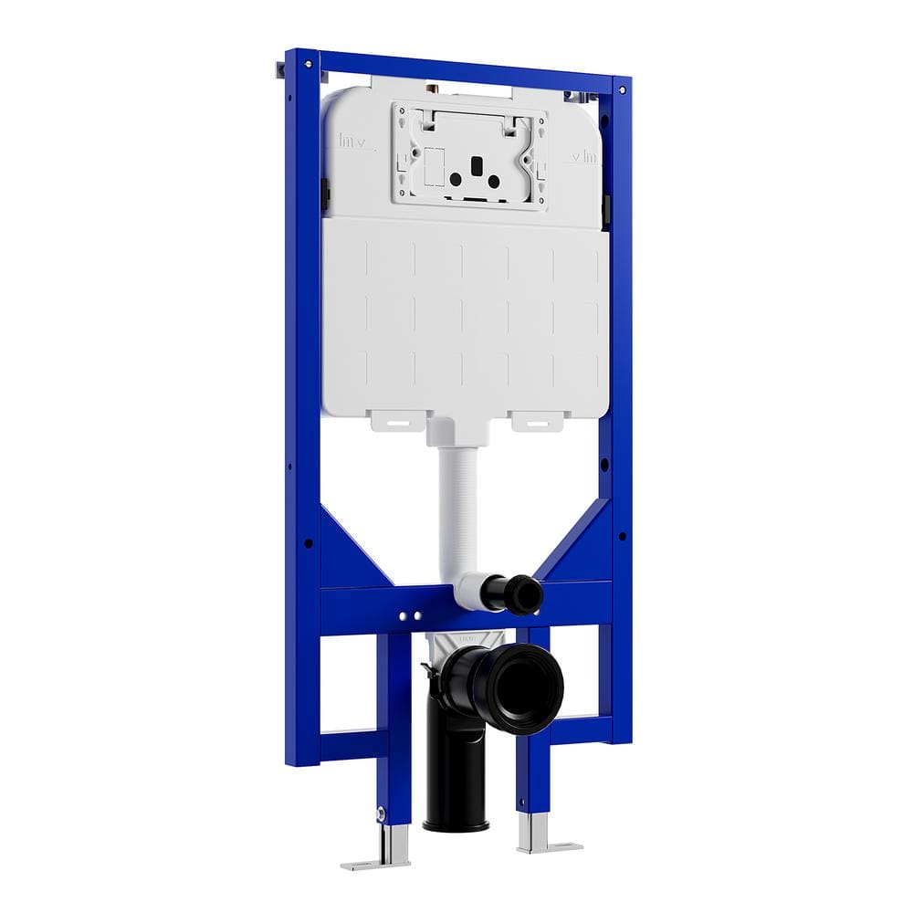 Concealed in Wall Toilet Carrier System 2 in. x 4 in. for Wall-Hung 0.8/1.2