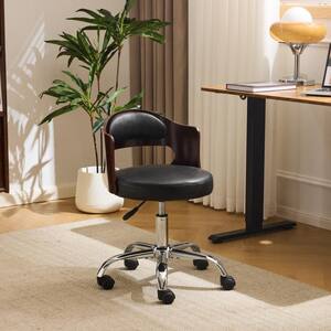 Small Size Computer Chair Small Space Computer Chair HOMCOM Armless Office Chair - Adjustable ...