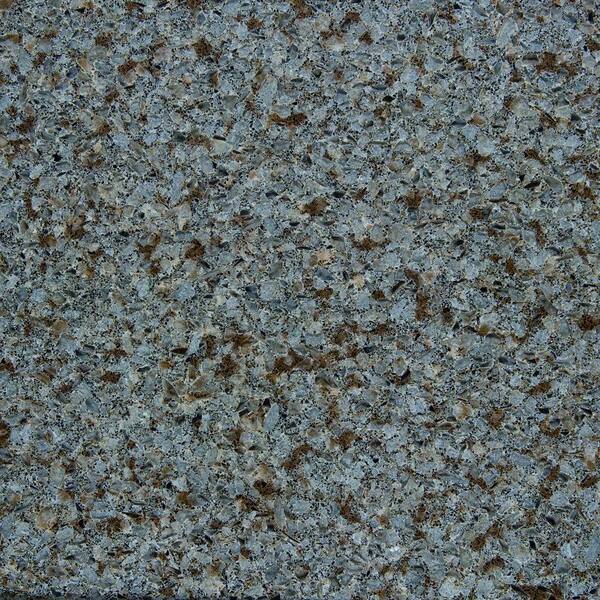 Silestone 4 in. Recycled Surfaces Countertop Sample in Riverbed
