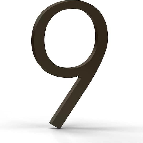 House Numbers for Outside - 5 in. Easy to Install Wall Mounted House Numbers for Address - Mounting Hardware Included