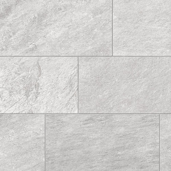 Corso Italia Sample - Alpe Graphite 6 in. x 6 in. Quartzite Stone Look  Porcelain Floor and Wall Tile 550040000789 - The Home Depot