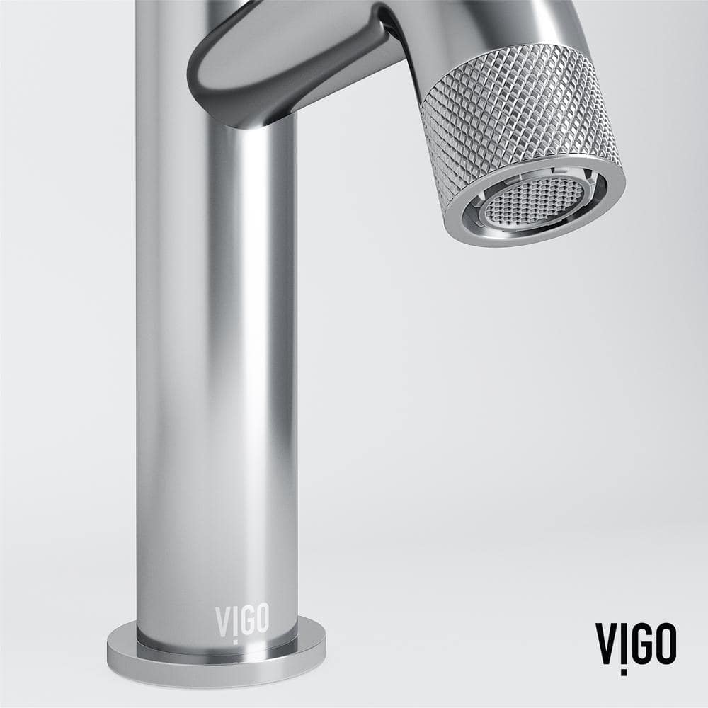 Apollo High-Arc Single-Handle Bathroom Faucet in Premium Chrome