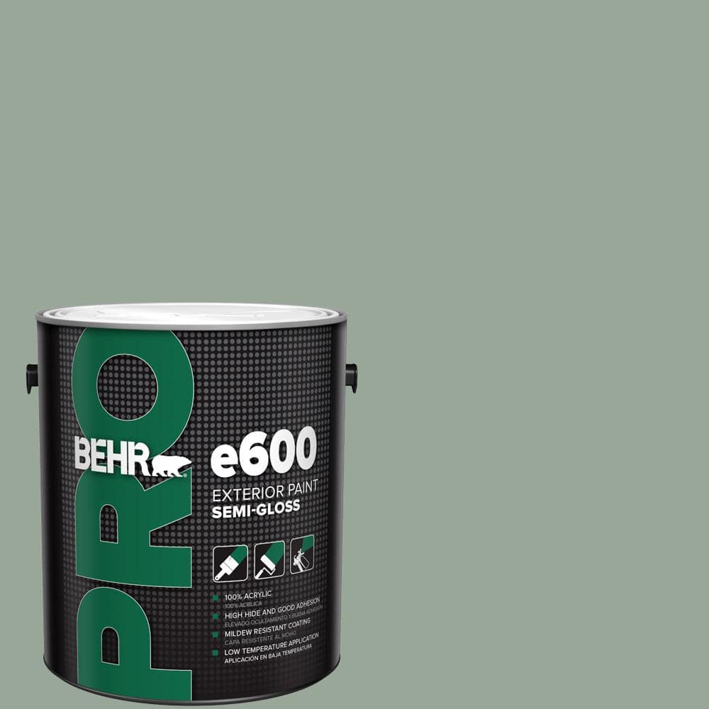 1 gal. #MQ6-17 Green Trellis Semi-Gloss Exterior Paint price history on PriceWatchPro