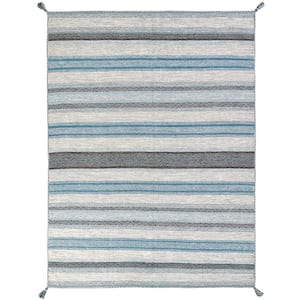 Canyon Turquoise 10 ft. x 13 ft. Area Rug
