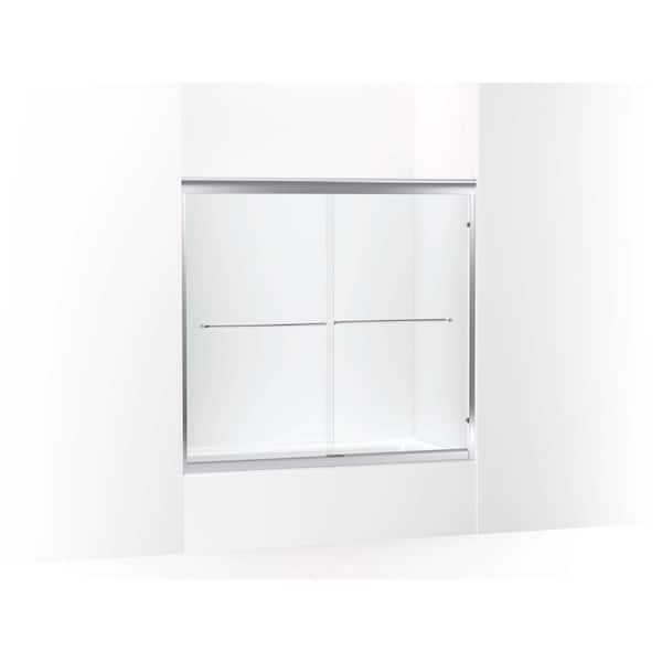 KOHLER FLUENCE 1/4 BATH DOOR, 55-3/4 X 57