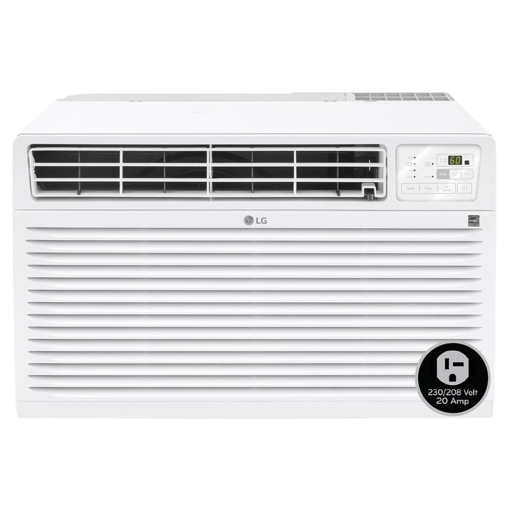 LG 11,800 BTU 230-Volt Through-the-Wall Air Conditioner Cools 540 