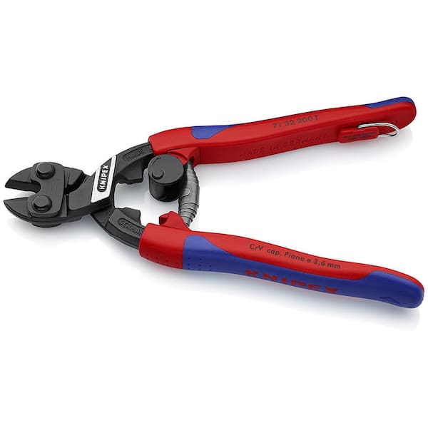 Knipex High Leverage Bolt End Cutting Nippers 8 61 02 200