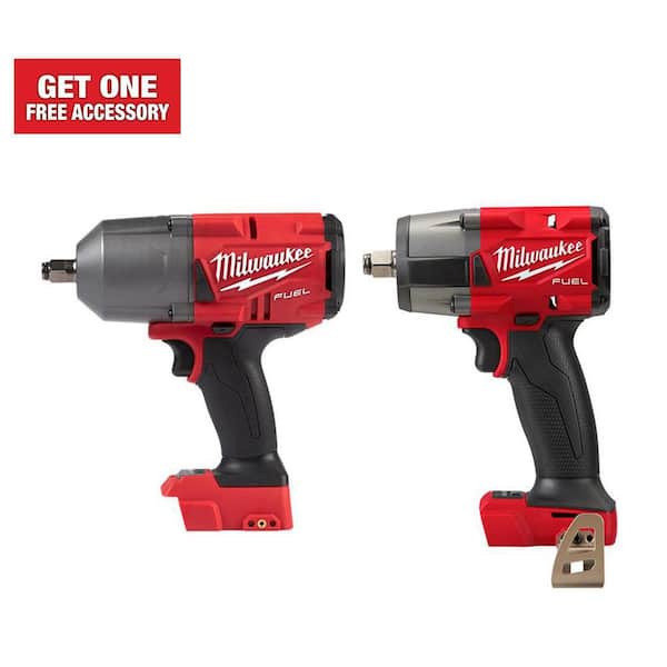 Milwaukee M18 FUEL 18V LithiumIon Brushless Cordless 1/2 in. Impact