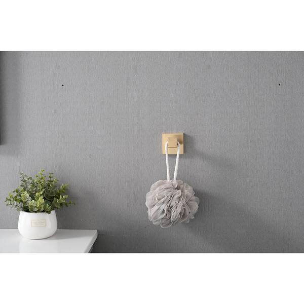 6 -Piece Bath Hardware Set with Mounting Hardware in Brushed Gold