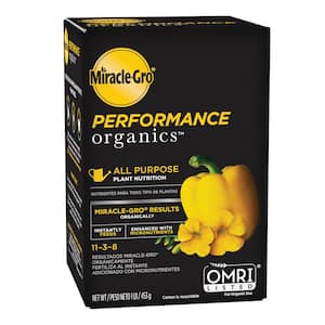 1 lb. Miracle Gro Performance Organics All Purpose Plant Nutrition