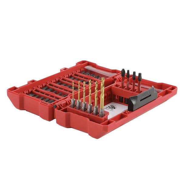 Milwaukee - SHOCKWAVE Impact Duty Alloy Steel Screw Driver Bit Set (142-Piece)