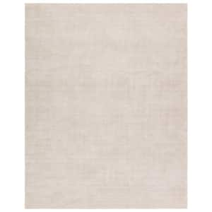 Arcus Cream 10 ft. x 14 ft. Solid Handmade Indoor/Outdoor Area Rug