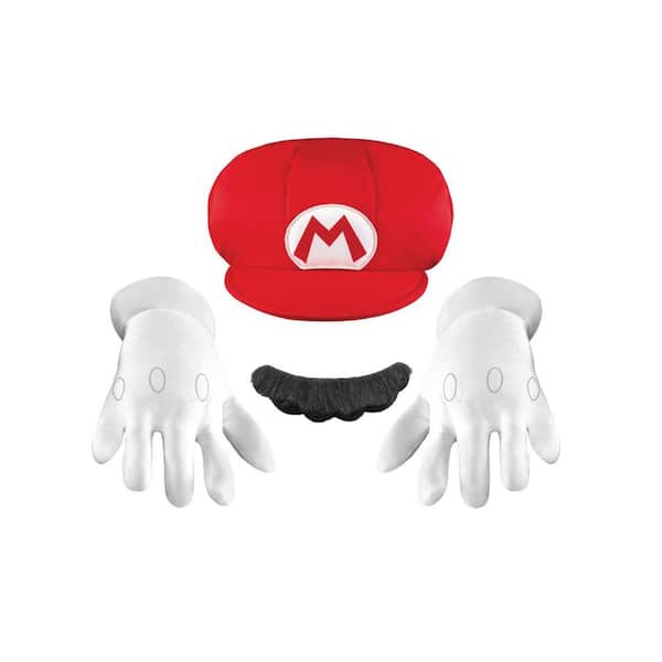 Kids Super Mario Bros. Mario Accessory Kit - Kids Halloween Costume