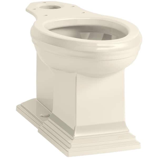KOHLER Memoirs Elongated Toilet Bowl Only in Almond