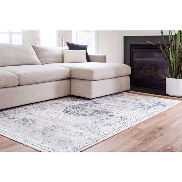 Chateau Hoover Dark Blue 10' 0 x 14' 5 Area Rug