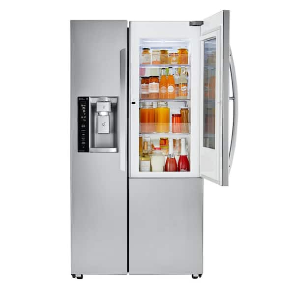 LG 26.0 cu. ft. Side by Side Smart Refrigerator with InstaView