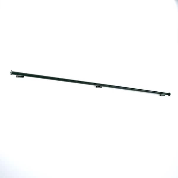 6 ft. Black Ladder Rail for Removable Ladder