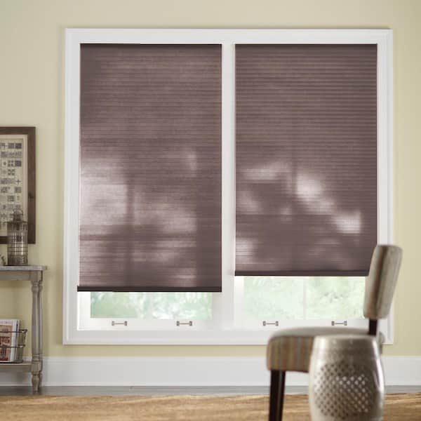 Home Decorators Collection Chocolate Cordless Light Filtering Cellular Shades for Windows - 70.5 in W x 64 in L (Actual Size 70.25 in W x 64 in L)