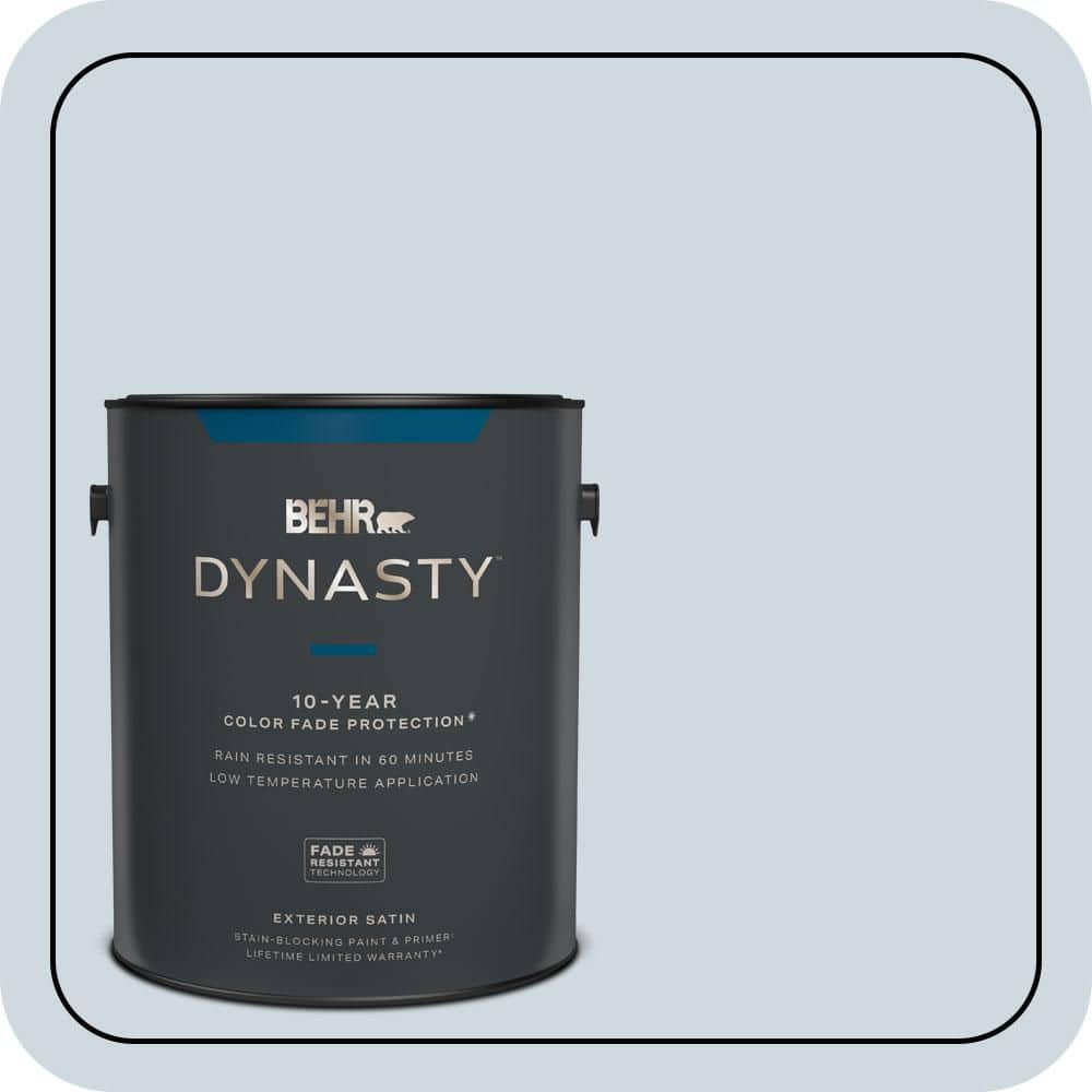1 gal. #MQ3-57 Siberian Ice Satin Enamel Exterior Stain-Blocking Paint & Primer price history on PriceWatchPro