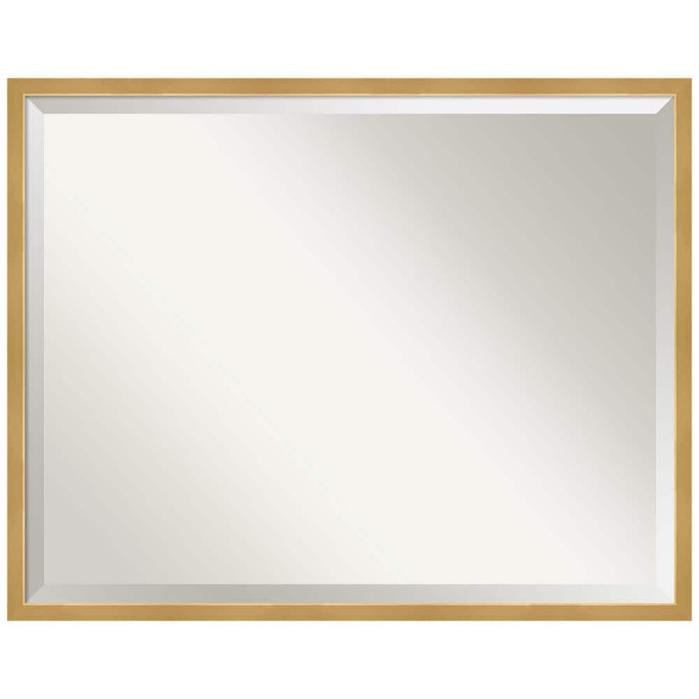Amanti Art Medium Rectangle Gold Beveled Glass Classic Mirror (23 in. H x 29 in. W) -  DSW4818476