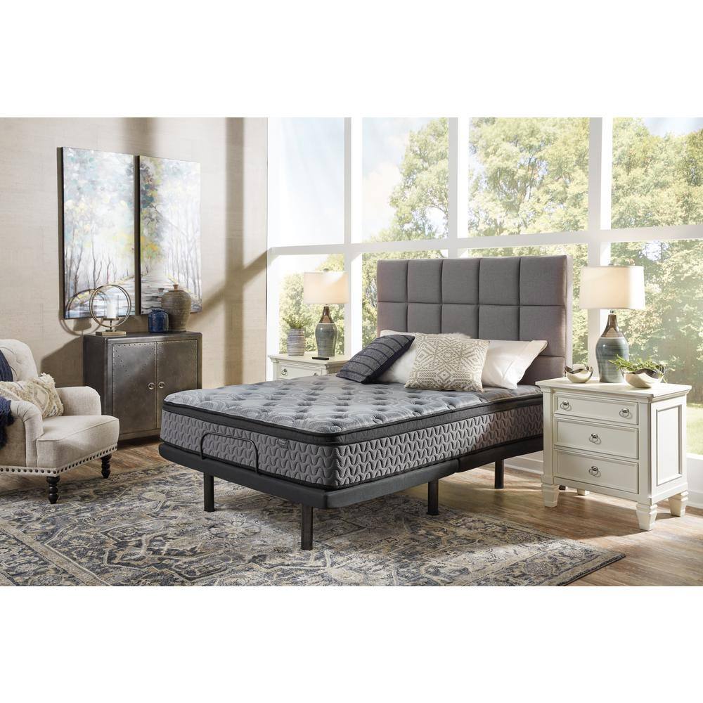 Luxury King Eurotop Innerspring Mattress with Water-Resistant Cover