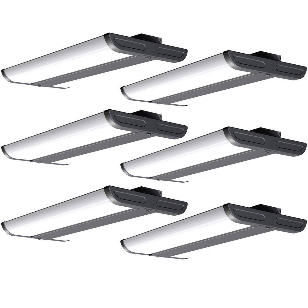 1.97 ft. LED High Bay Shop Light, Black 150W 21500LM 5000K for Warehouse Wo