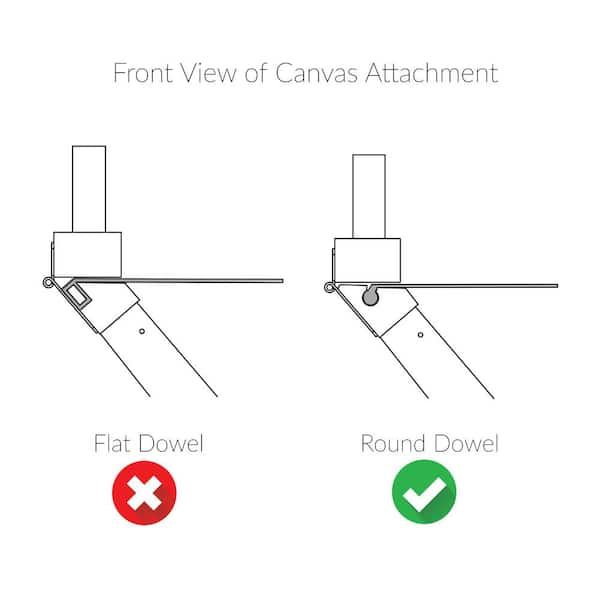 Gold medal directors chair replacement online canvas