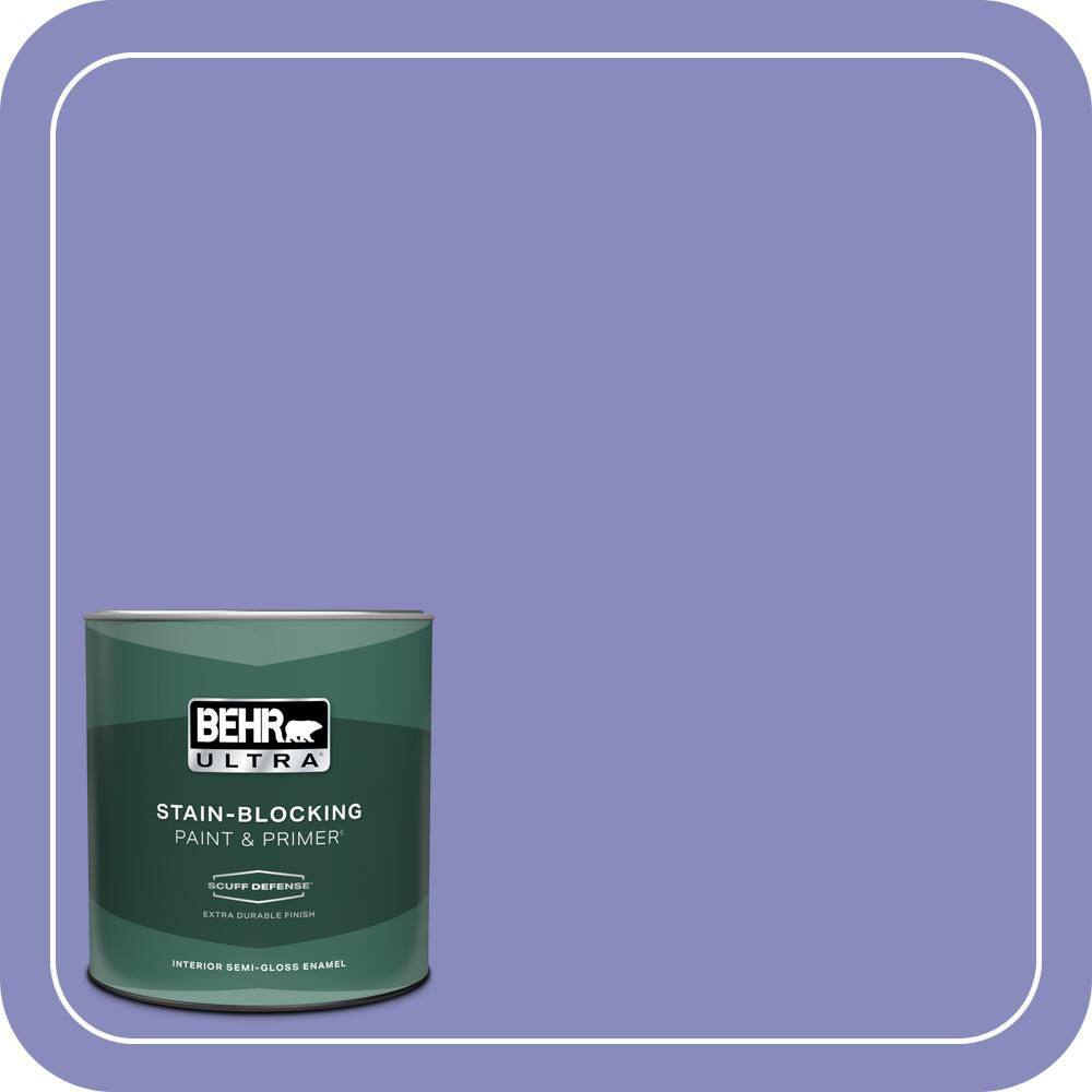 1 qt. #620B-5 Pristine Petal Extra Durable Semi-Gloss Enamel Interior Paint & Primer price history on PriceWatchPro